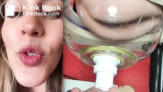 Human Toilet Femdom For German Blonde (Collage Edit)