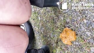 A desperate forest poo..