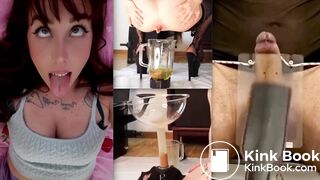 Human Toilet Funnel Swallowing CBT Ahegao Tease (Edit)