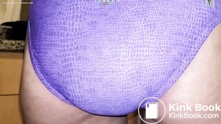 Purple Speedo Double Jeans Poop