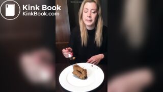 AMAZING WIFE DINING ON HUSBANDS SHIT & SCAT BLOWJOB