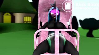 Queen Chrysalis Messes Herself in a Stroller