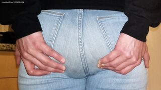 Light Purple Double Jeans Poop