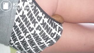 VS Pink Huge Panty Poop