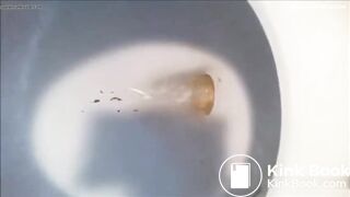 Sexy Girl Pooping on the Toilet - video 2