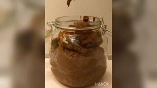 japanese girl poop in the jar
