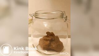 japanese girl poop in the jar