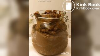 japanese girl poop in the jar