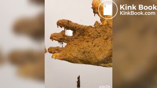 japanese girl put hand in pooped plastic glove 2