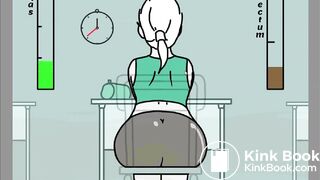 Big Booty Girl Poop Desperation In Classroom