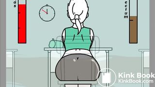 Big Booty Girl Poop Desperation In Classroom