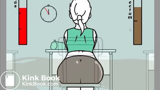 Big Booty Girl Poop Desperation In Classroom