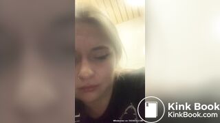 Cam girl pooping - video 6