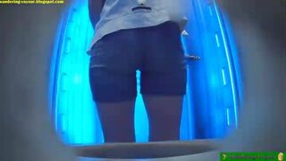 Voyeur poop, A runny poop will come out of this lovely