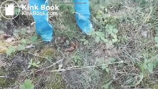 Lovely poo in the woods..