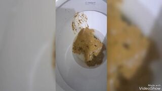 Little compilation of woman with diarrhea