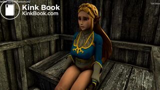 BOTW Zelda Bombs an Outhouse