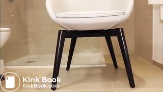 Ebony BBW Shitting POV