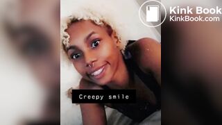 Ebony Milf Wet Crackling Dookie & Pee On Bench