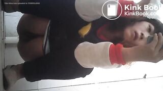 Chinese girl pooping 9