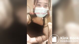 Chinese girl shows her diarrhea