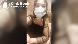 Chinese girl shows her diarrhea