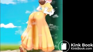 anime pig love shitting !