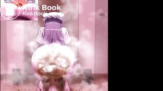 anime pig love shitting !