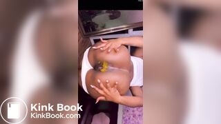 Big Booty South African Woman Let’s out shit