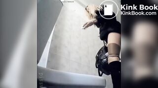 Spycam at public toilet