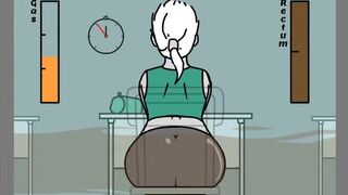 Slut can't hold in her delicious waste anymore~