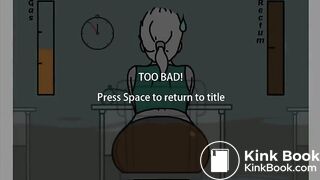 Slut can't hold in her delicious waste anymore~