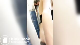 favorite girl poop in toilet