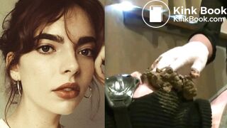 Human Toilet Poop Feeding By Sexy Brat (Collage Edit)