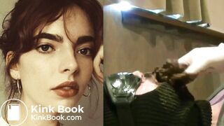 Human Toilet Poop Feeding By Sexy Brat (Collage Edit)