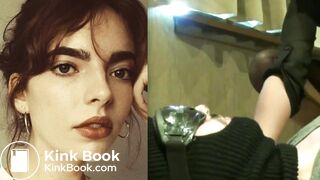 Human Toilet Poop Feeding By Sexy Brat (Collage Edit)