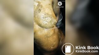 Indian girl cover with scat