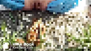 Japanese girl big pooping