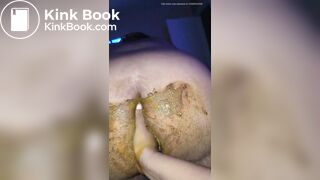 Lesbian Bbw gets her shitty ass fisted