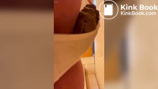 Pooping panties from my last video :)