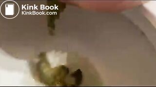 Beautiful blonde poop - video 2