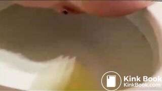 Beautiful blonde poop - video 2