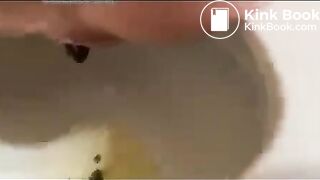 Beautiful blonde poop - video 2