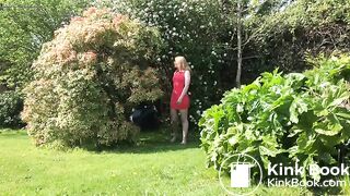A garden poo..