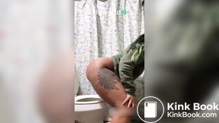 Pooping