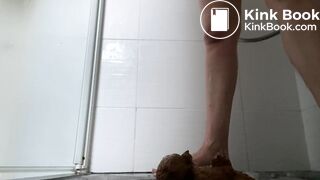 blonde pornstar huge shower shit