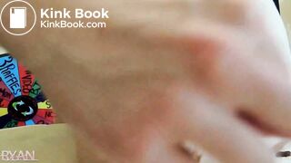 Dildo play ends with Shit
