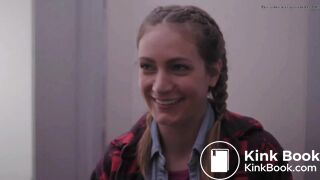 Woman laxative diarrhea scene