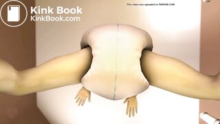 Fluttershy's Diaper Soil Facesit