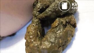 Stinky asshole poops and winks at you